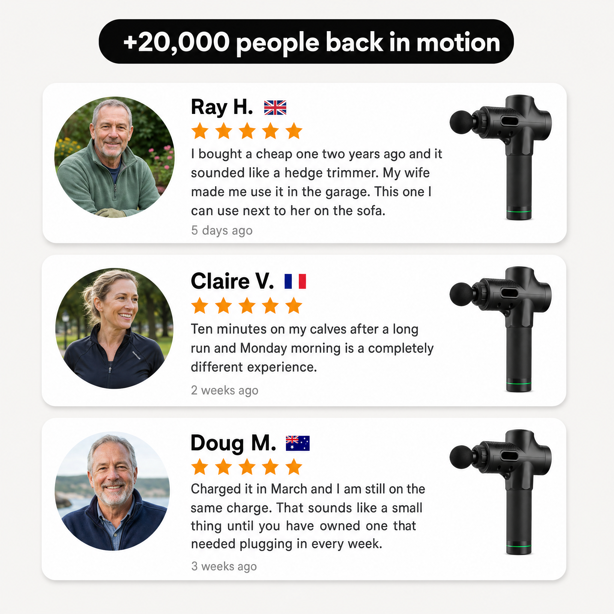 Customer reviews