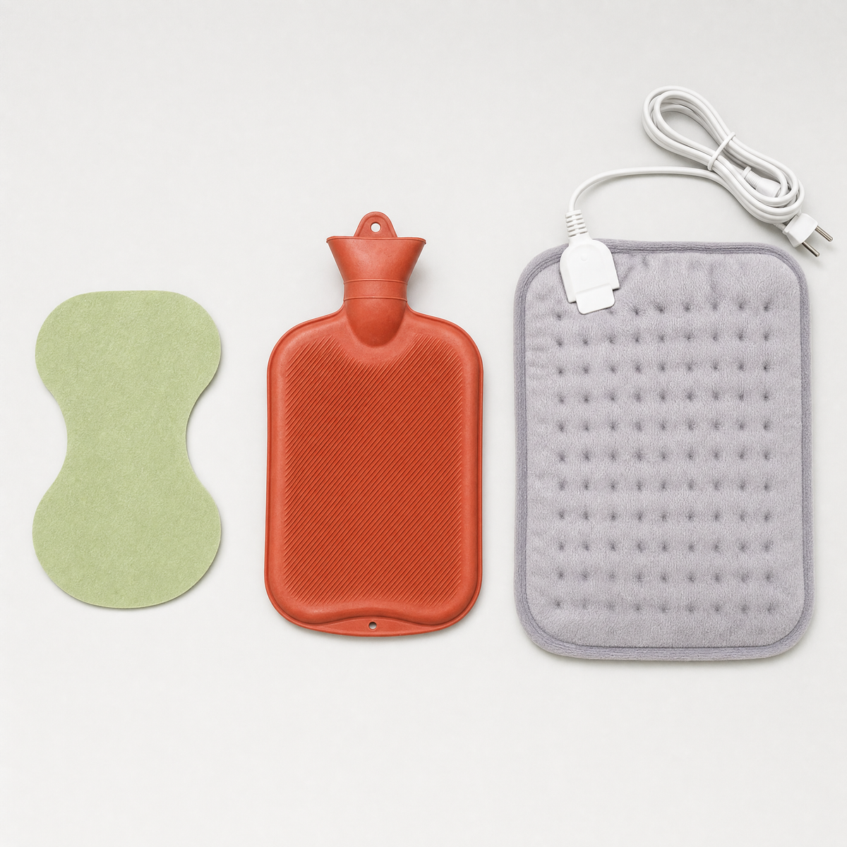 Kintex versus a hot water bottle and a heat pad