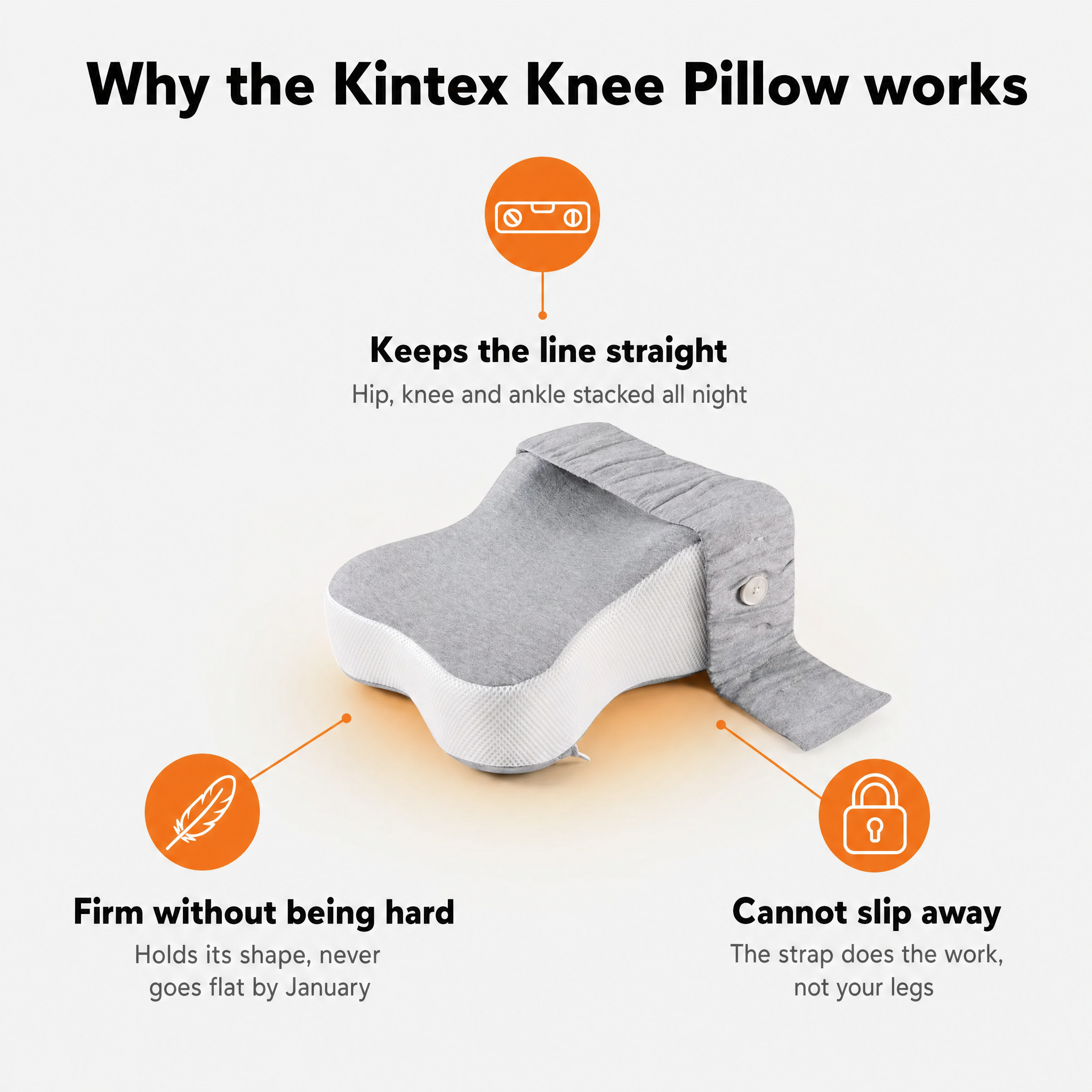 Why the Kintex Knee Pillow works