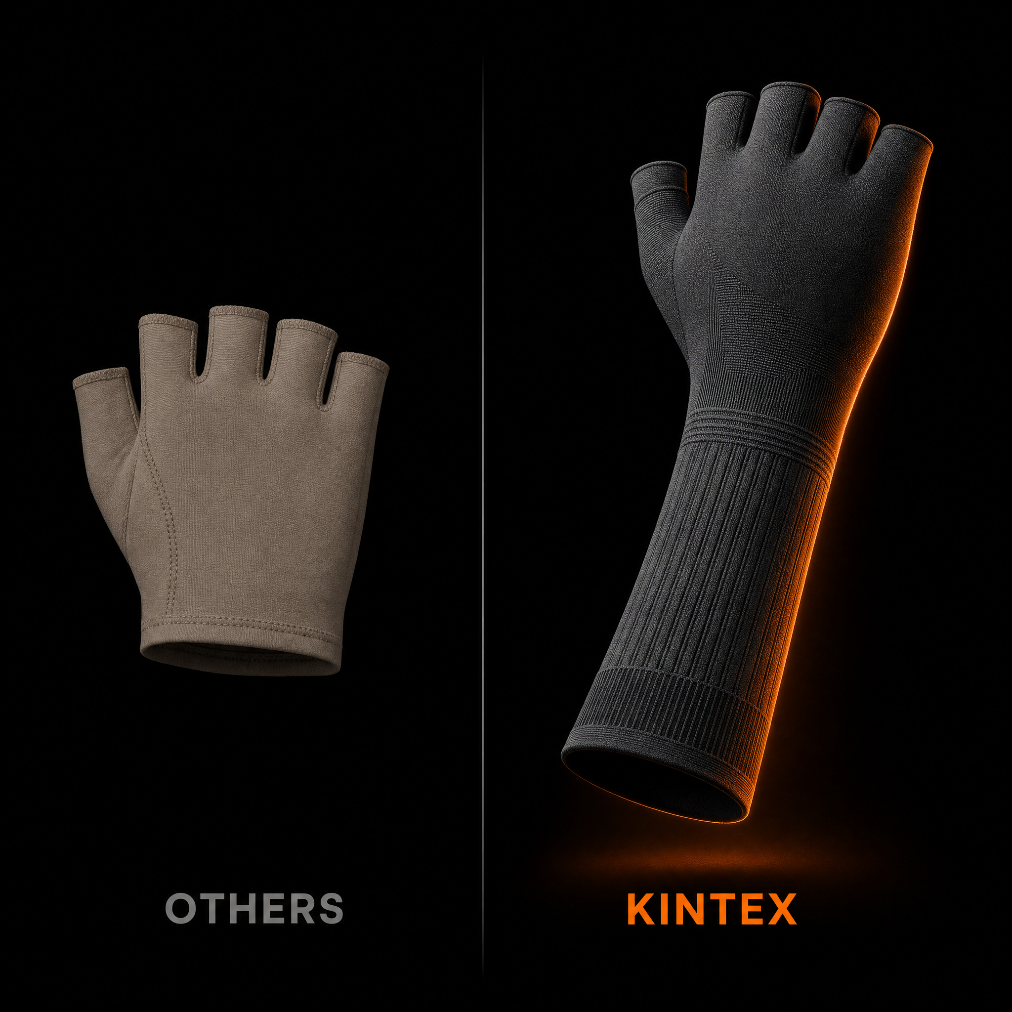 Kintex versus gloves that stop at the wrist