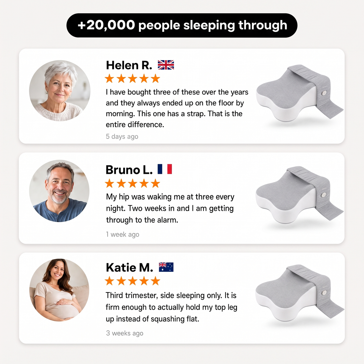 20,000 people sleeping through - customer reviews